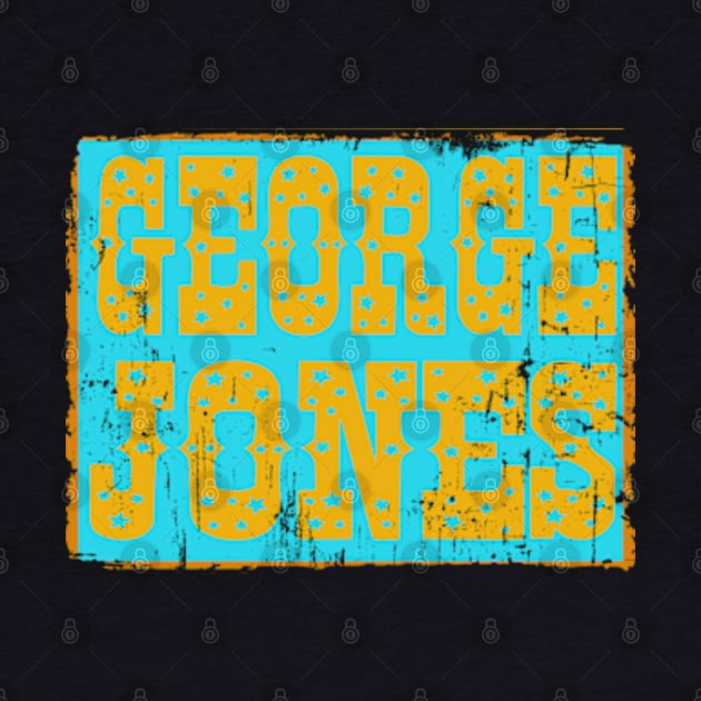 george jones - artdrawing by Kokogemedia Apparelshop